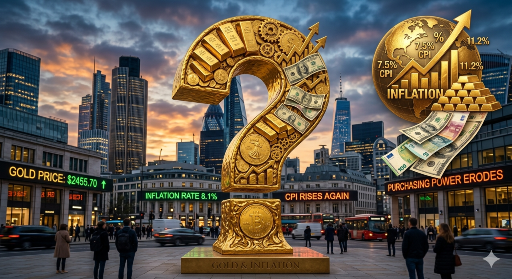 Gold im Krieg gefallen